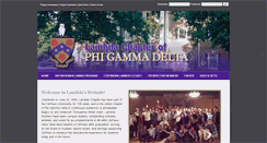 Desktop Screenshot of depauwfiji.com